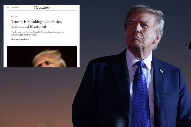 Atlantic article comparing Trump to 'Hitler, Stalin' draws backlash from journalists and pundits

