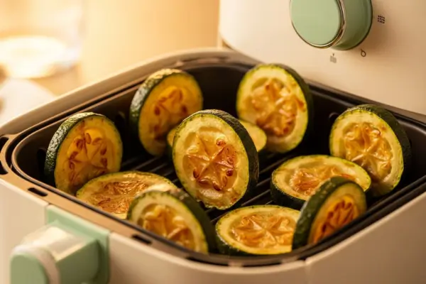 Como fazer abobrinha na Airfryer